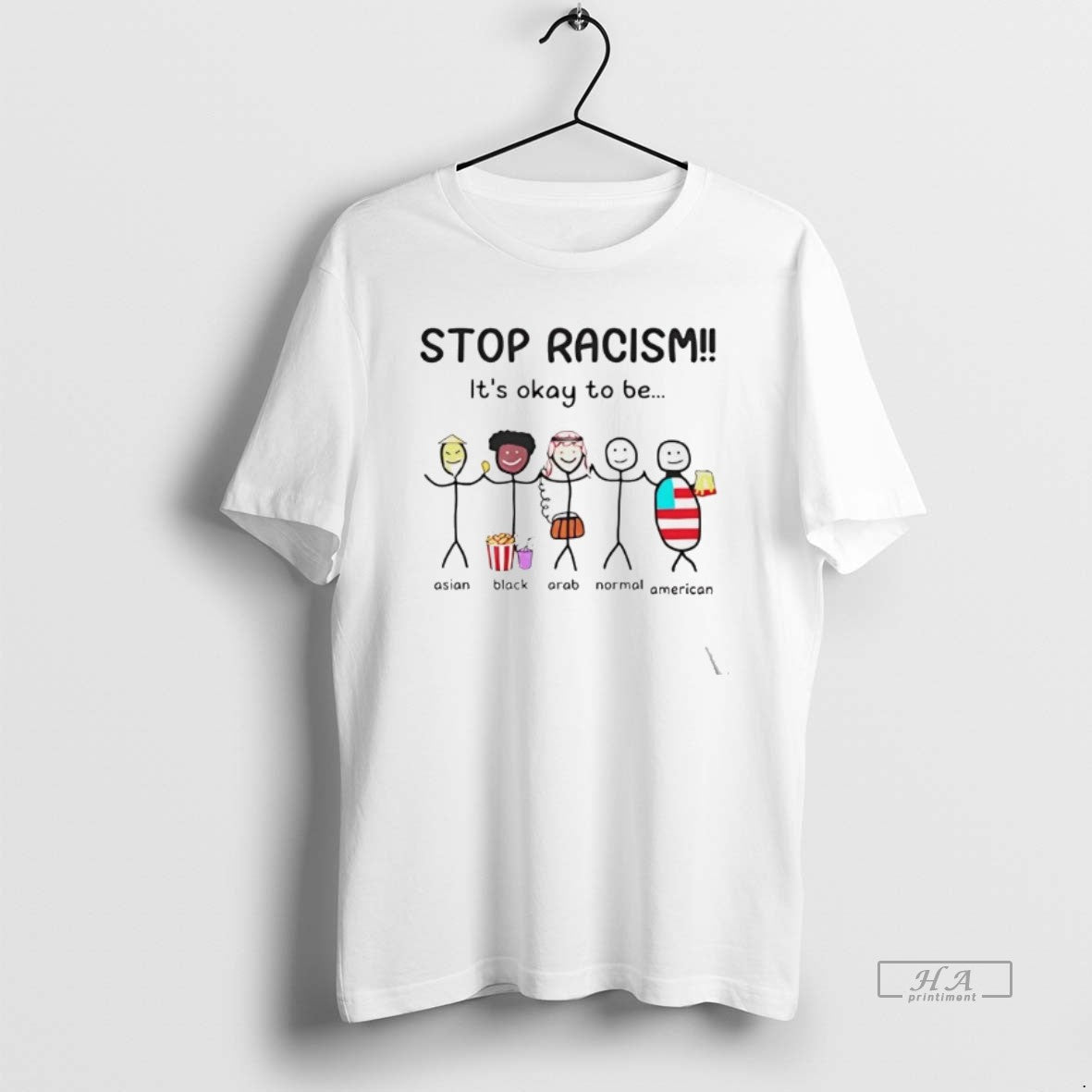 Official Stop Racism Its Okay To Be T-Shirts, Hoodie, Sweatshirt | PopFlextees.com