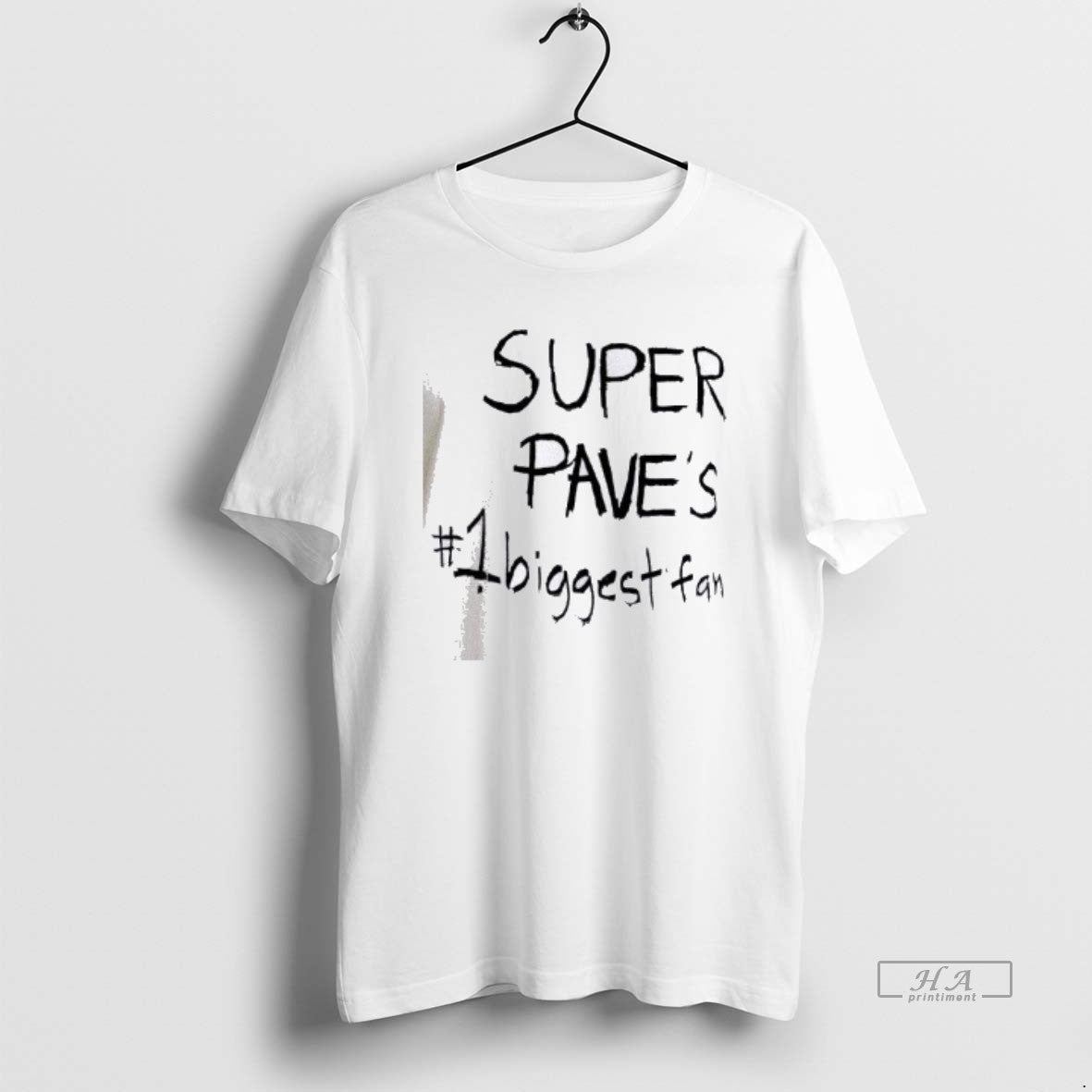 Official Super Paves 1 Biggest Fan Handwritten T-Shirts, Hoodie, Sweatshirt | PopFlextees.com