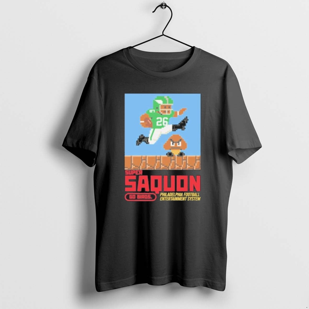 Official Super Saquon Bros Entertainment System T-Shirts, Hoodie, Sweatshirt | PopFlextees.com