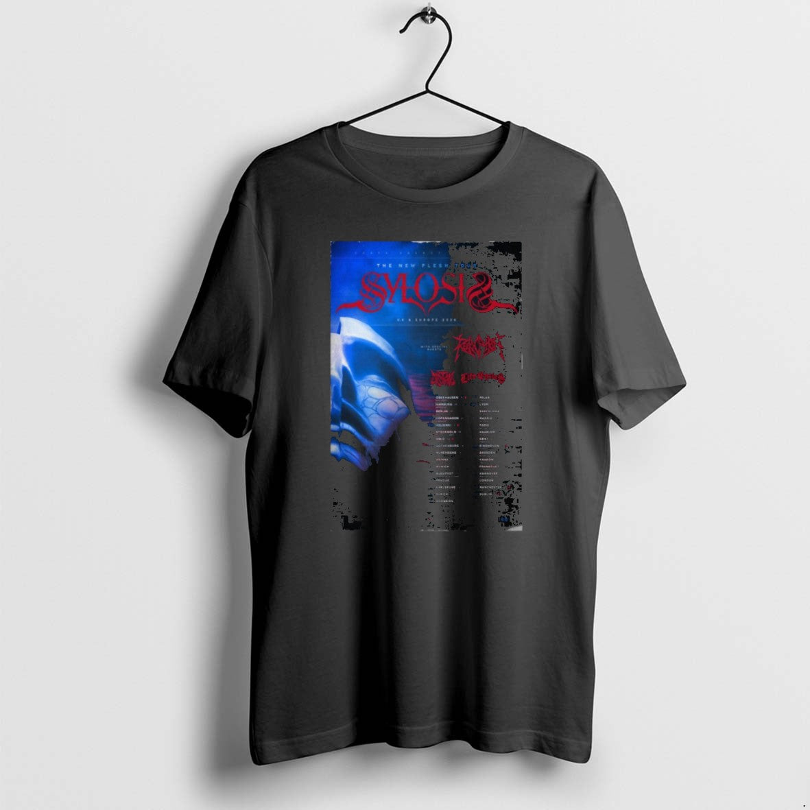 Official Sylosis The New Flesh Release 2026 T-Shirts, Hoodie, Sweatshirt | PopFlextees.com