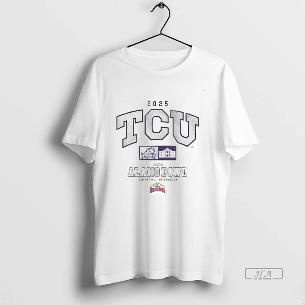 Official Tcu Horned Frogs 2025 Valero Alamo Bowl San Antonio T-Shirts, Hoodie, Sweatshirt | PopFlextees.com