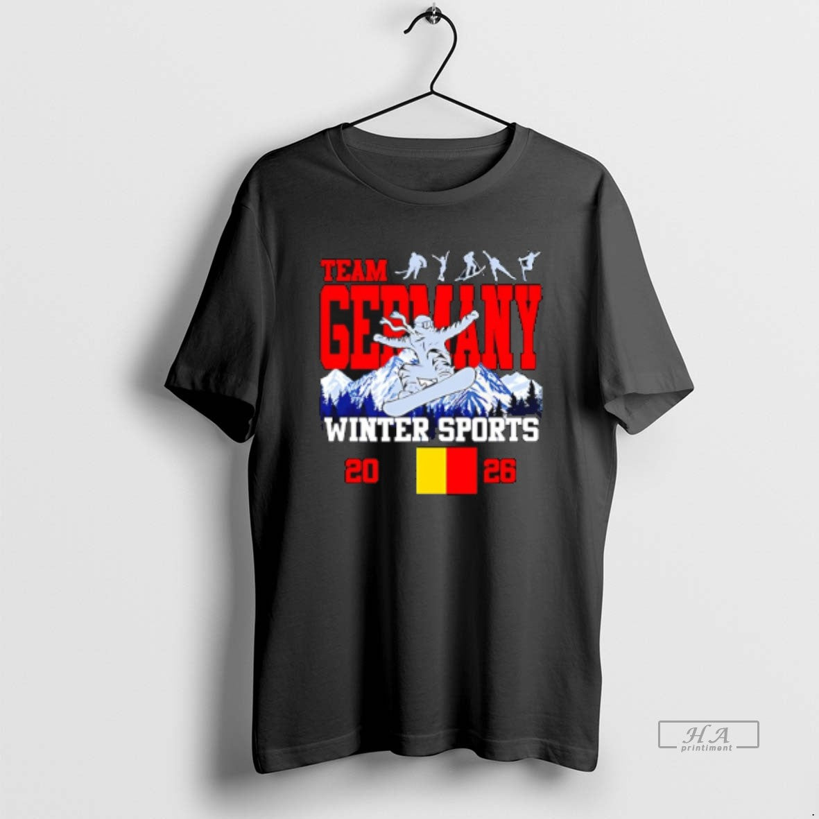 Official Team Germany Winter Sports 2026 T-Shirts, Hoodie, Sweatshirt | PopFlextees.com