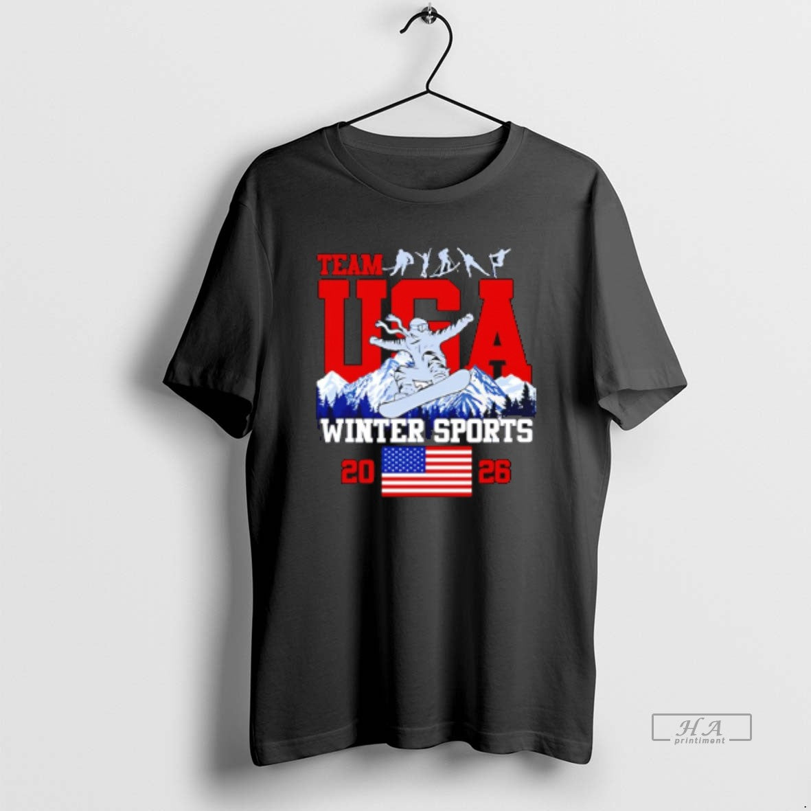 Official Team Usa Winter Sports 2026 T-Shirts, Hoodie, Sweatshirt | PopFlextees.com