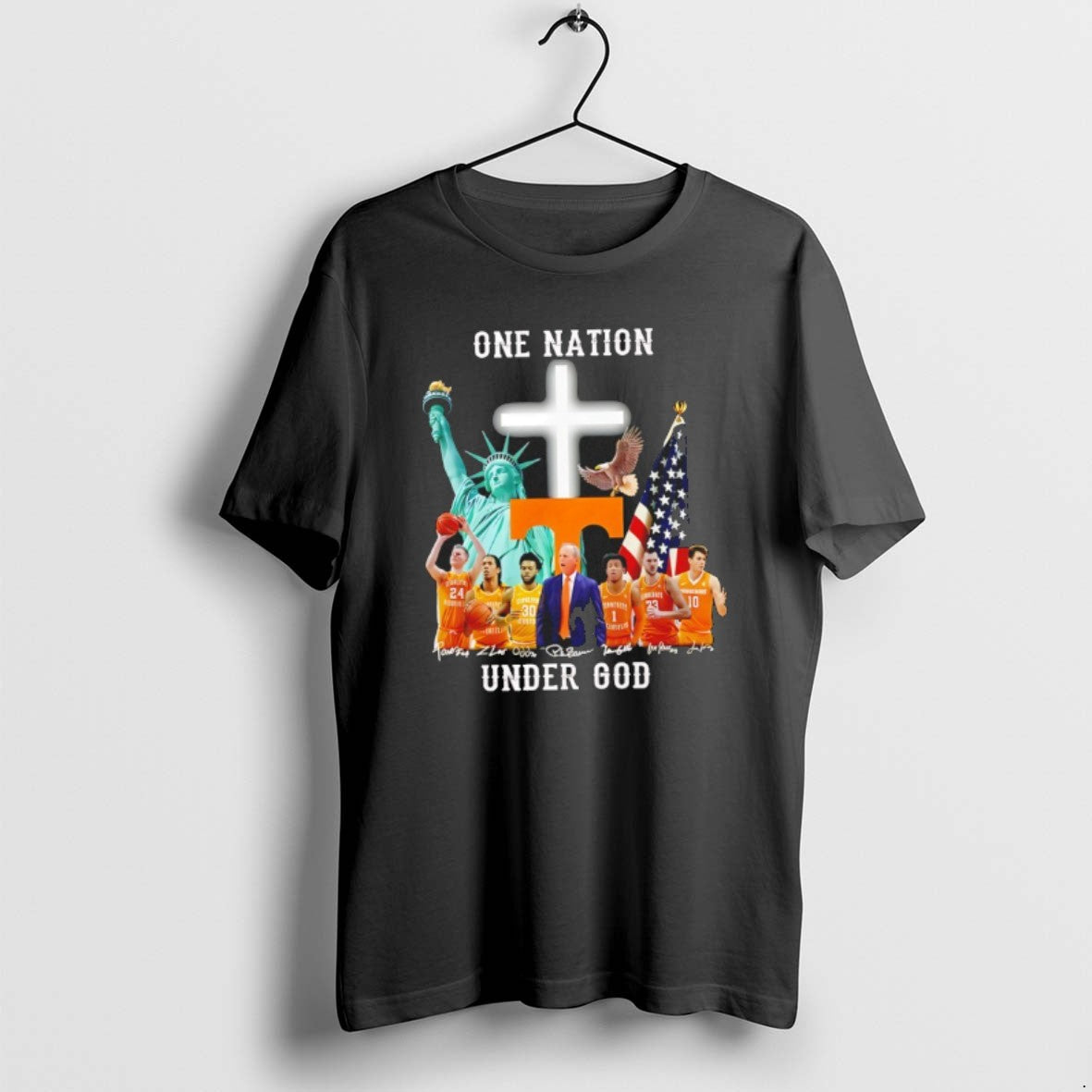 Official Tennessee Volunteers One Nation Under God T-Shirts, Hoodie, Sweatshirt | PopFlextees.com