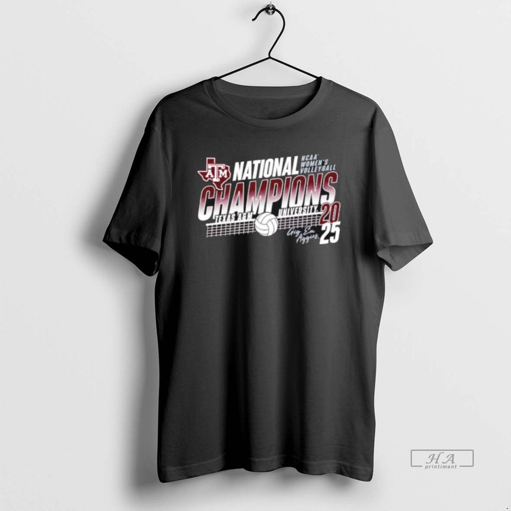Official Texas Am Aggies 2025 Ncaa Volleyball Championship T-Shirts, Hoodie, Sweatshirt