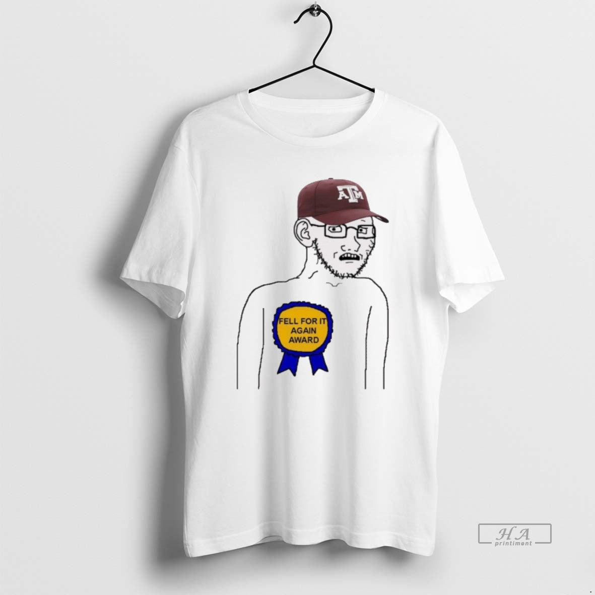 Official Texas Am Aggies Fell For It Again Award Meme T-Shirts, Hoodie, Sweatshirt | PopFlextees.com