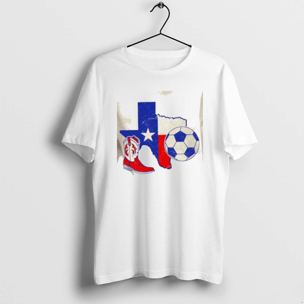 Official Texas Map Soccer Graphic T-Shirts, Hoodie, Sweatshirt | PopFlextees.com
