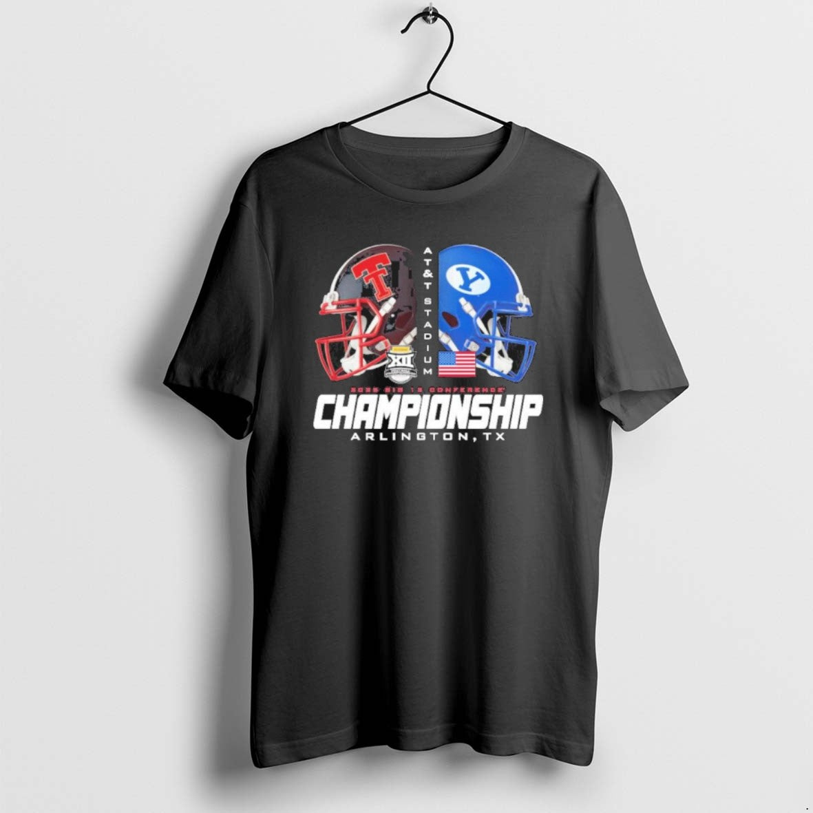 Official Texas Tech Big 12 Championship Face Off Byu Cougars T-Shirts, Hoodie, Sweatshirt | PopFlextees.com