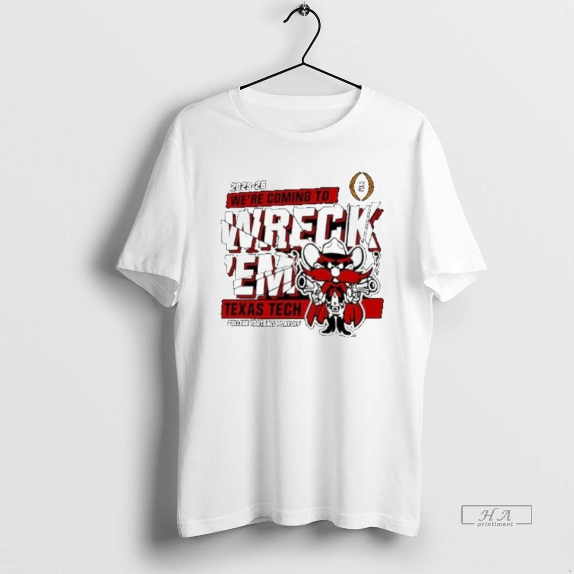 Official Texas Tech Red Raiders 2025 2026 Cfp Were Coming To Wreckem Shatter T-Shirts, Hoodie, Sweatshirt | PopFlextees.com