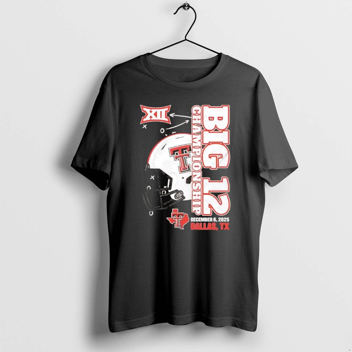 Official Texas Tech Red Raiders 2025 Big 12 Championship Christmas Chriast T-Shirts, Hoodie, Sweatshirt | PopFlextees.com