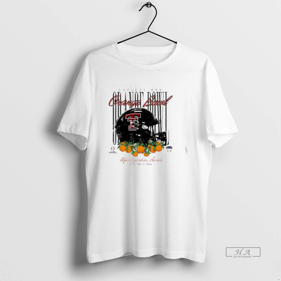 Official Texas Tech Red Raiders 2026 Orange Bowl Helmet T-Shirts, Hoodie, Sweatshirt | PopFlextees.com
