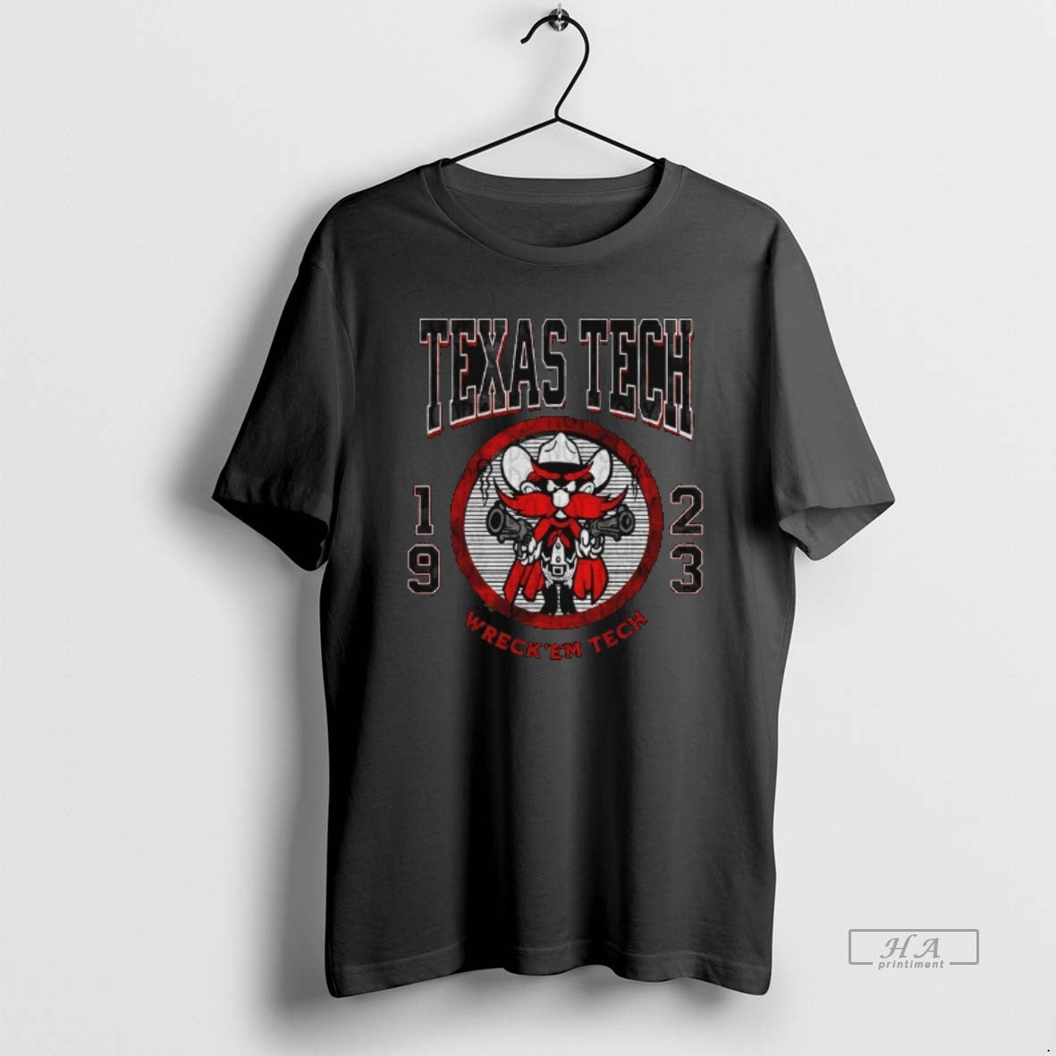 Official Texas Tech Red Raiders Wreck _e2_80_98em Tech Football Est 1923 Logo T-Shirts, Hoodie, Sweatshirt | PopFlextees.com