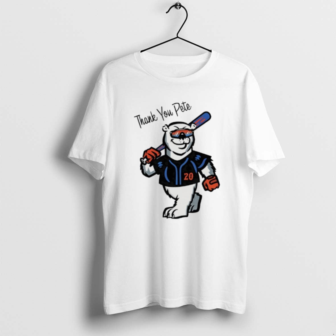 Official Thank You Pete Alonso Polar Bear New York Mets T-Shirts, Hoodie, Sweatshirt | PopFlextees.com