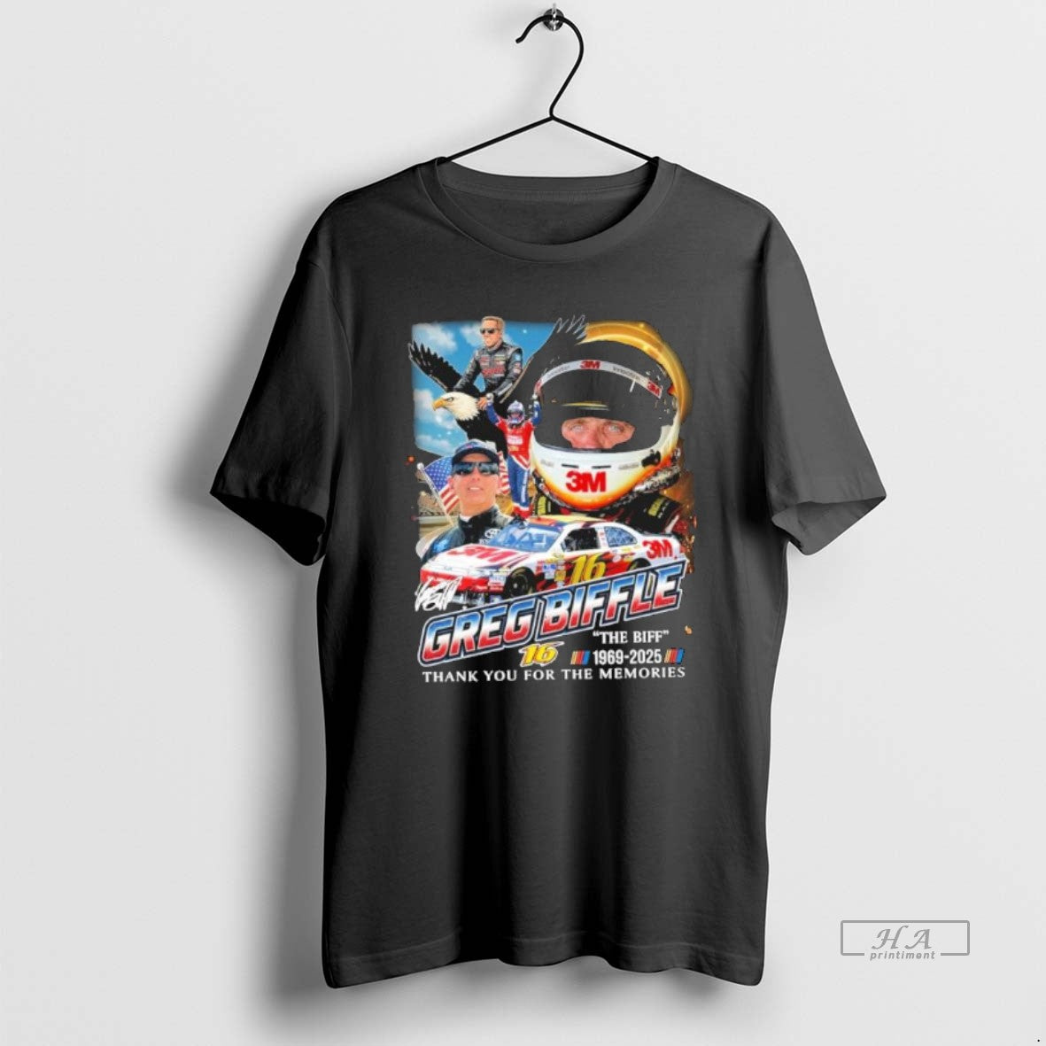 Official The Biff Nascar Greg Biffle 1969 2025 Thank You For The Memories T-Shirts, Hoodie, Sweatshirt | PopFlextees.com