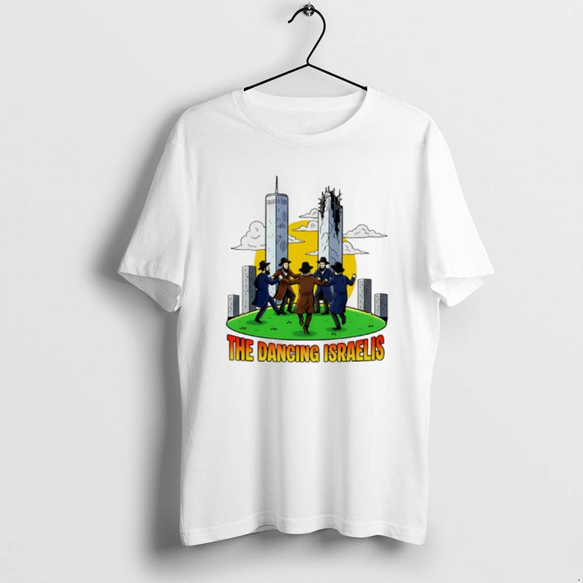 Official The Dancing Israelis Jews City Skyline T-Shirts, Hoodie, Sweatshirt | PopFlextees.com