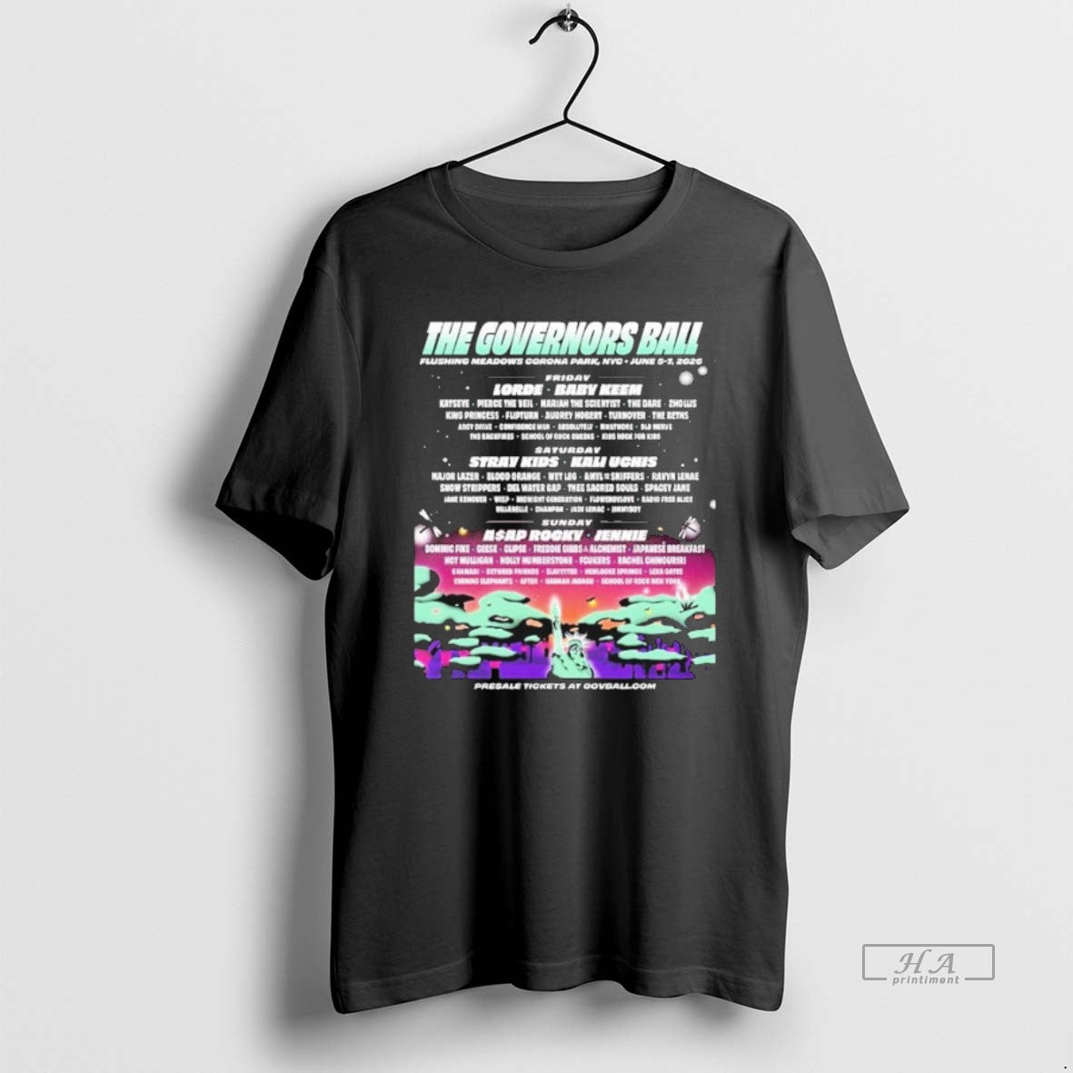 Official The Governors Ball June 5 7 2026 Flushing Meadows Corona Park Nyc T-Shirts, Hoodie, Sweatshirt | PopFlextees.com
