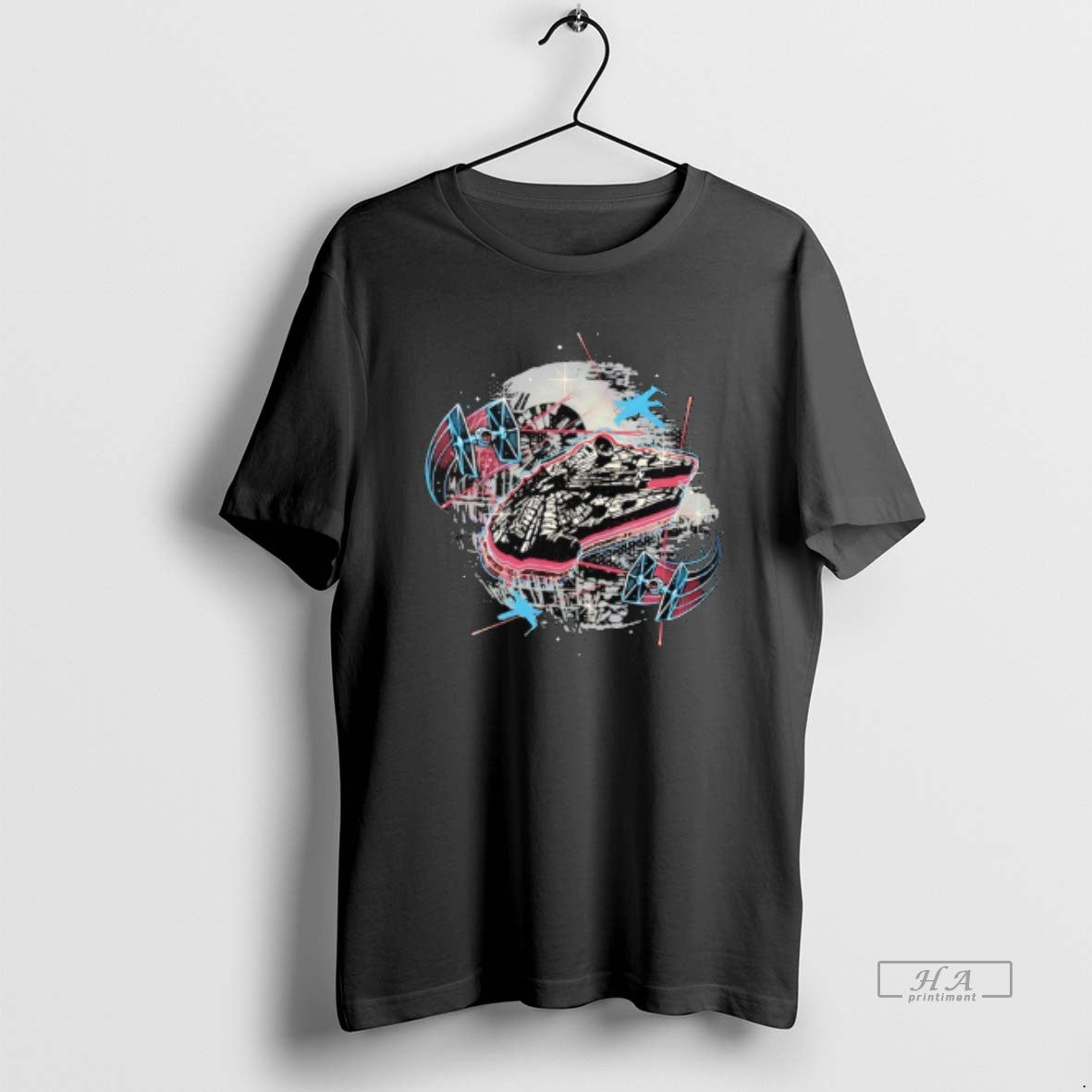 Official The Great Galactic Battle A Space Battle Featuring The Millennium Falcon T-Shirts, Hoodie, Sweatshirt