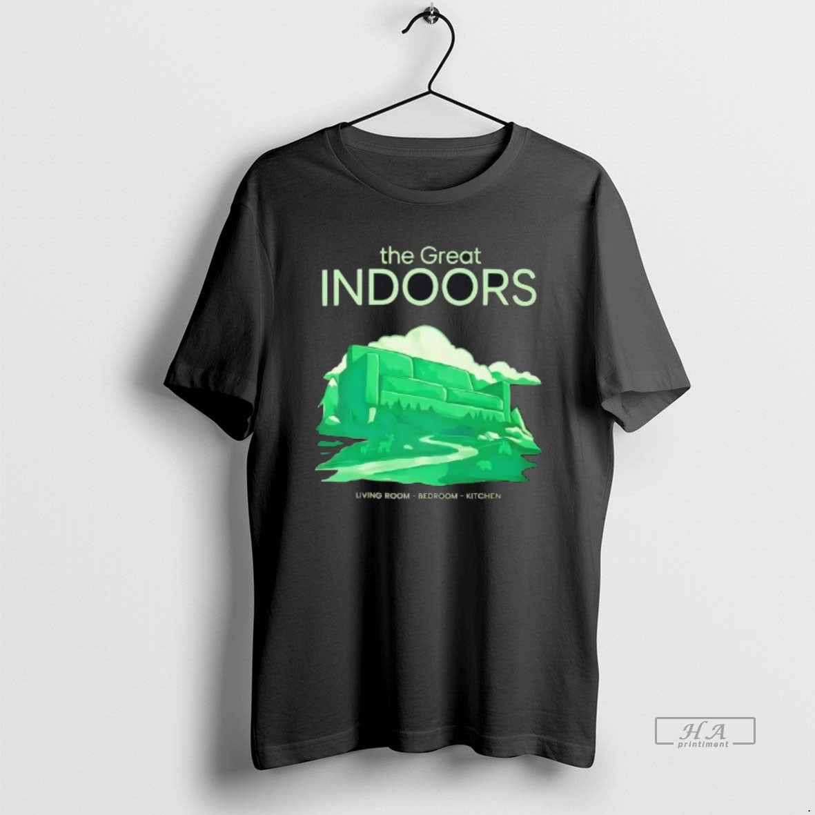 Official The Great Indoors Nature Lover Homebody Graphic T-Shirts, Hoodie, Sweatshirt | PopFlextees.com