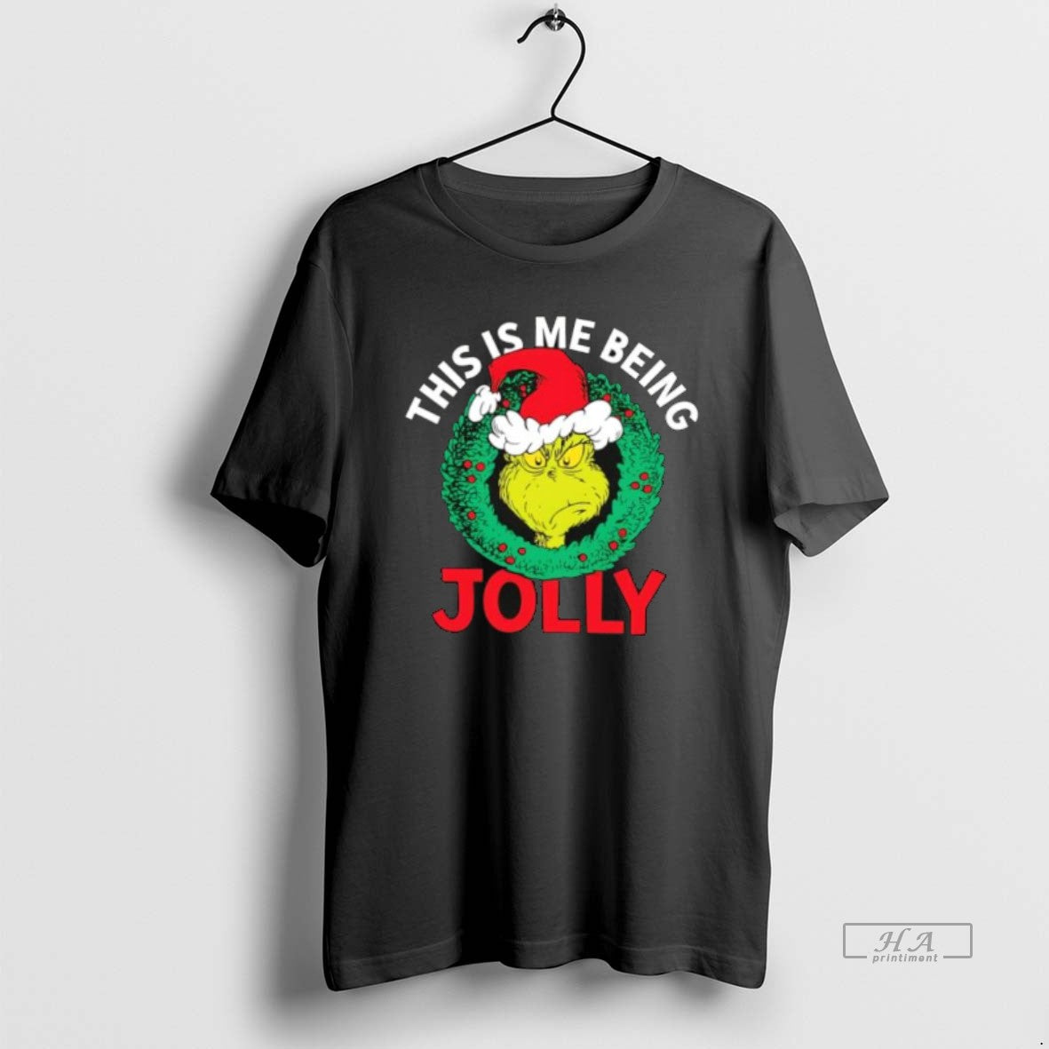 Official The Grinch This Is Me Being Jolly Christmas Stylish T-Shirts, Hoodie, Sweatshirt | PopFlextees.com