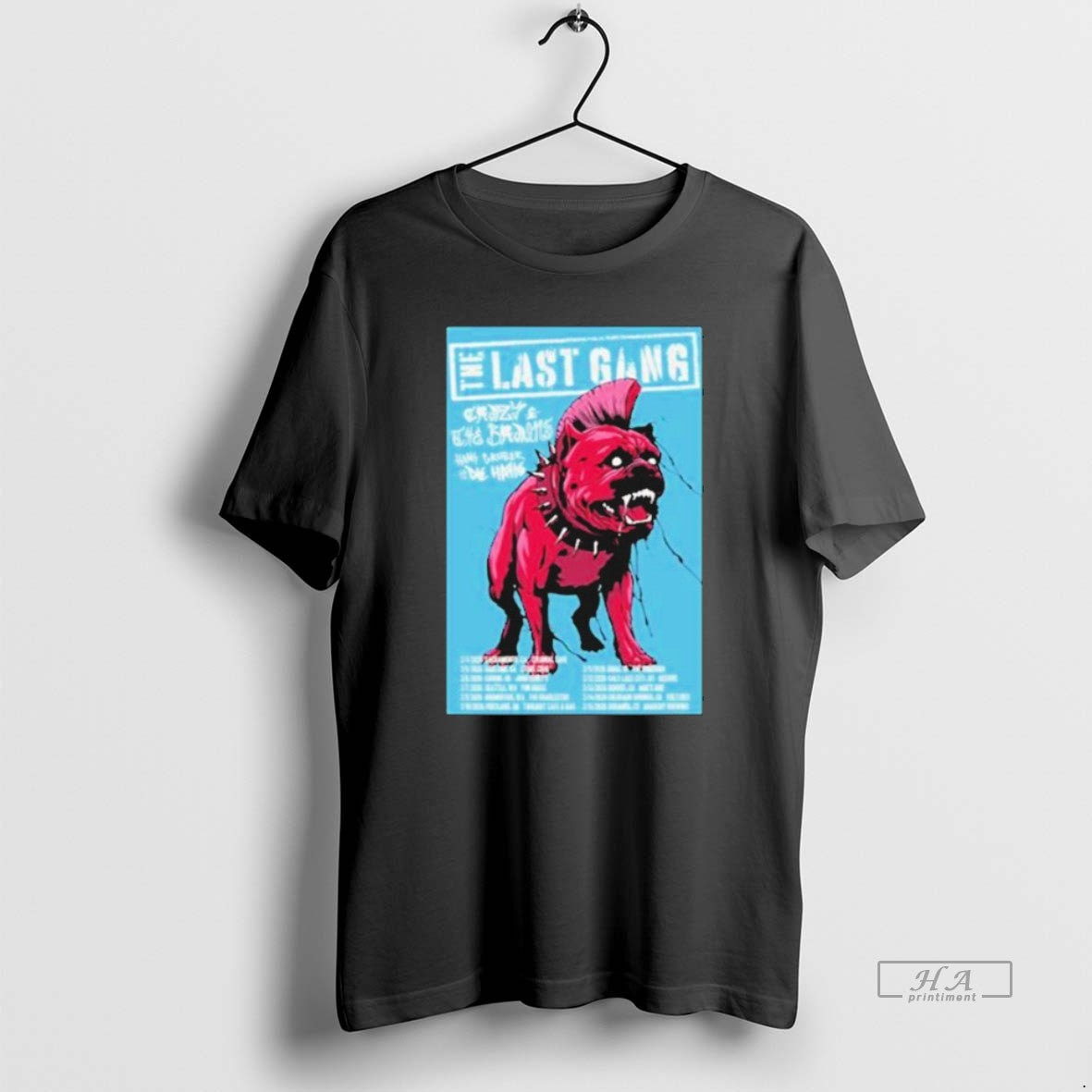Official The Last Gang March 2026 Tour Bulldog T-Shirts, Hoodie, Sweatshirt | PopFlextees.com