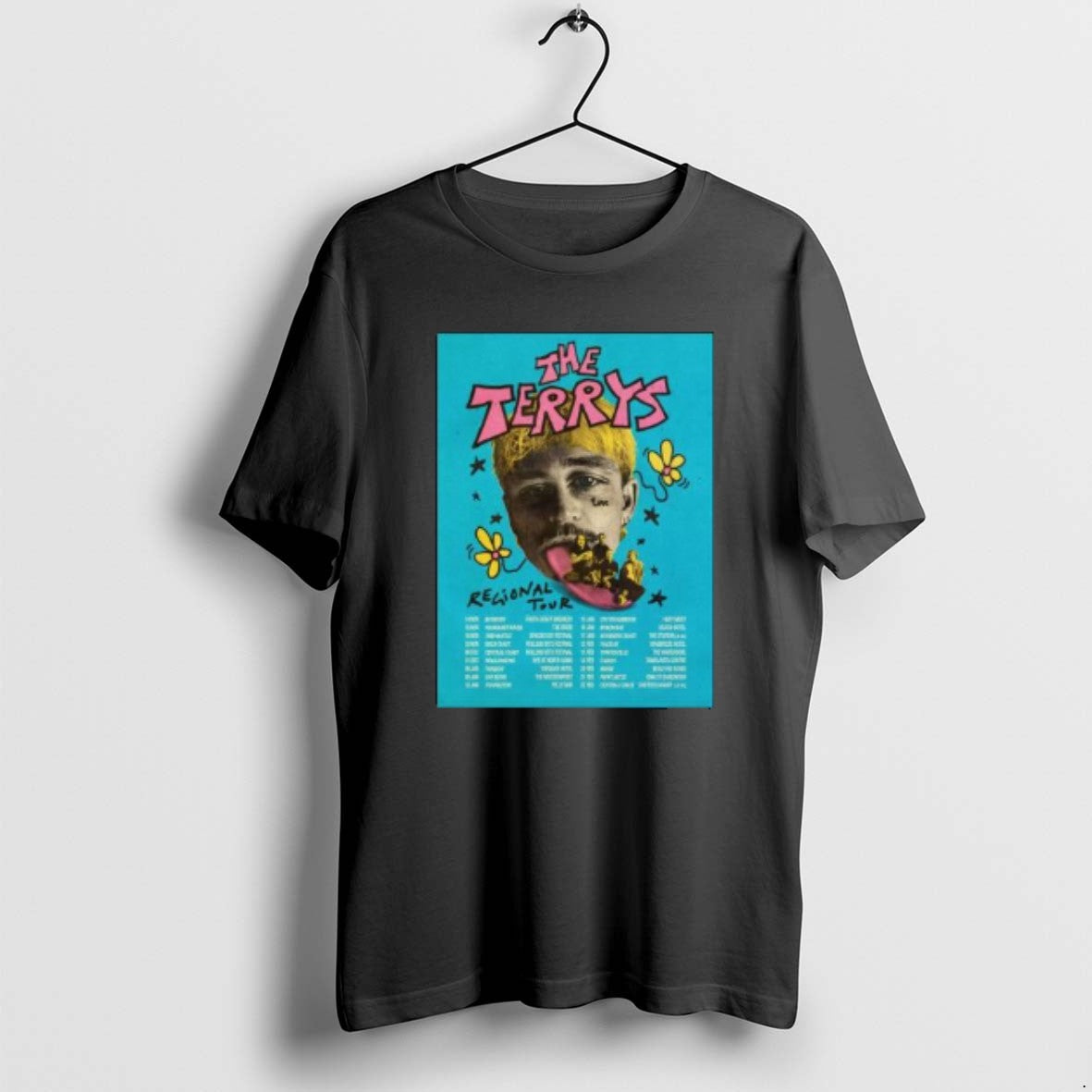 Official The Terrys Regional 2025 2026 Tour Circle Black T-Shirts, Hoodie, Sweatshirt | PopFlextees.com