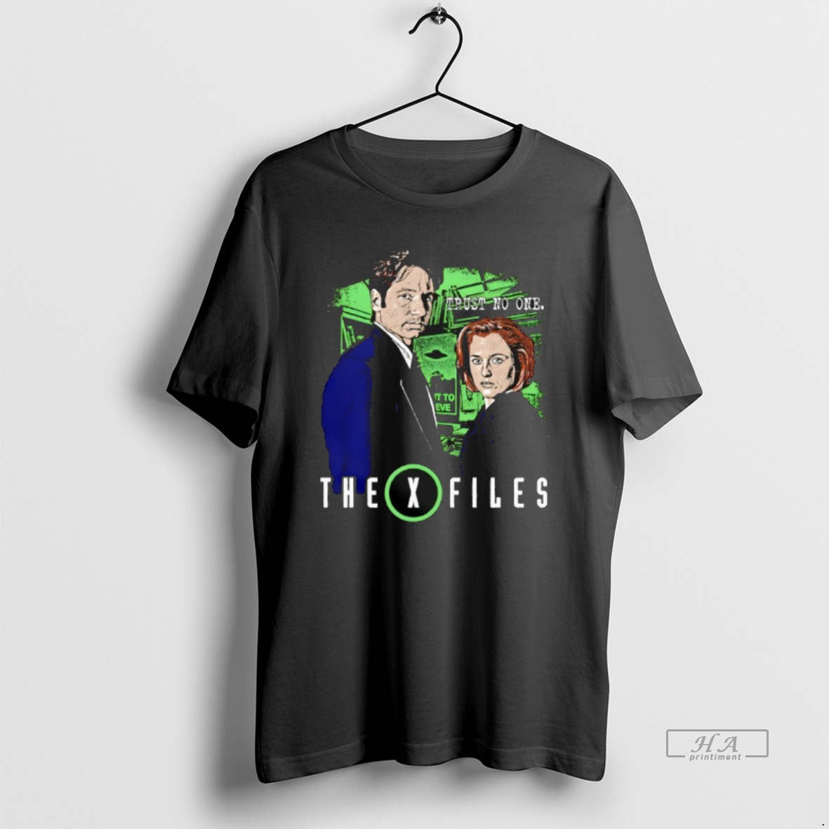 Official The X Files Fbi Agents Trust No One T-Shirts, Hoodie, Sweatshirt | PopFlextees.com