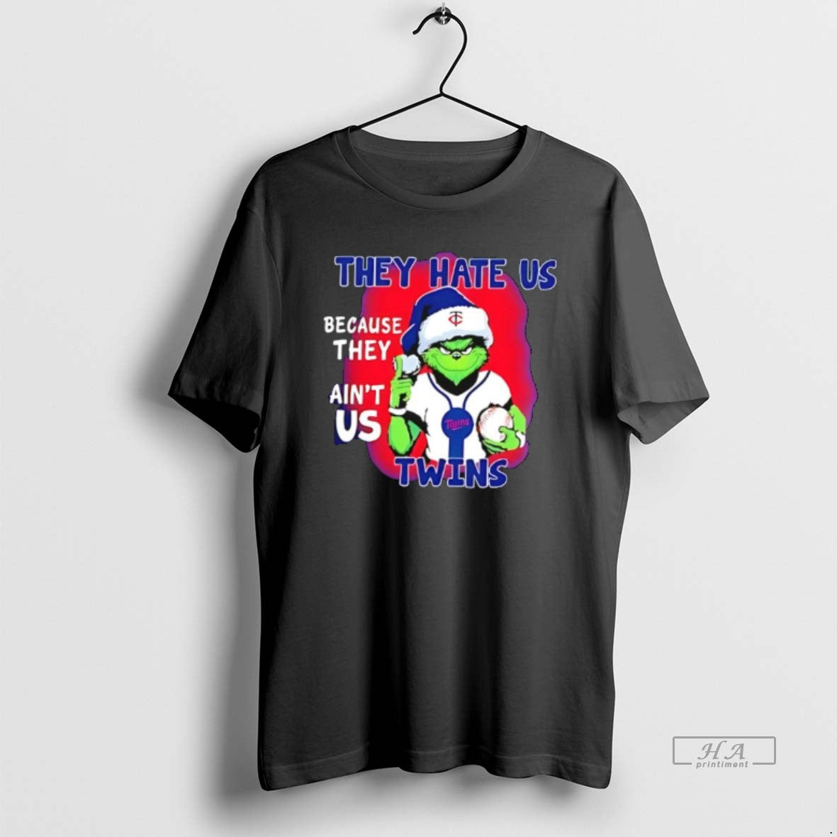 Official They Hate Us Because They Aint Us Minnesota Twins T-Shirts, Hoodie, Sweatshirt | PopFlextees.com