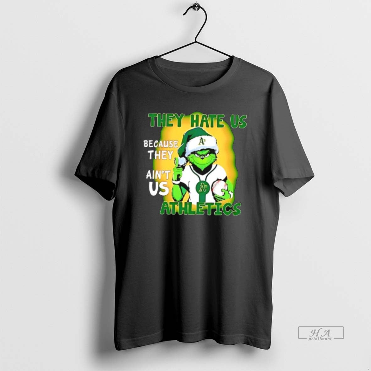 Official They Hate Us Because They Aint Us Oakland Athletics T-Shirts, Hoodie, Sweatshirt | PopFlextees.com