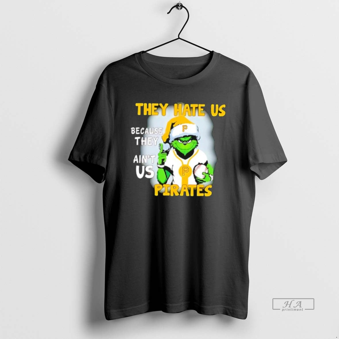 Official They Hate Us Because They Aint Us Pittsburgh Pirates T-Shirts, Hoodie, Sweatshirt | PopFlextees.com