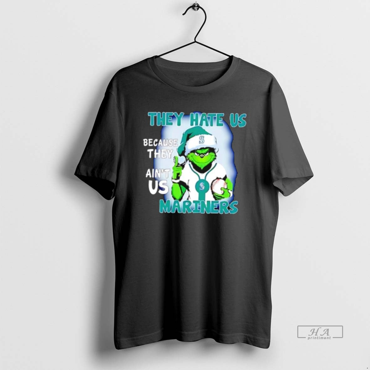 Official They Hate Us Because They Aint Us Seattle Mariners T-Shirts, Hoodie, Sweatshirt | PopFlextees.com