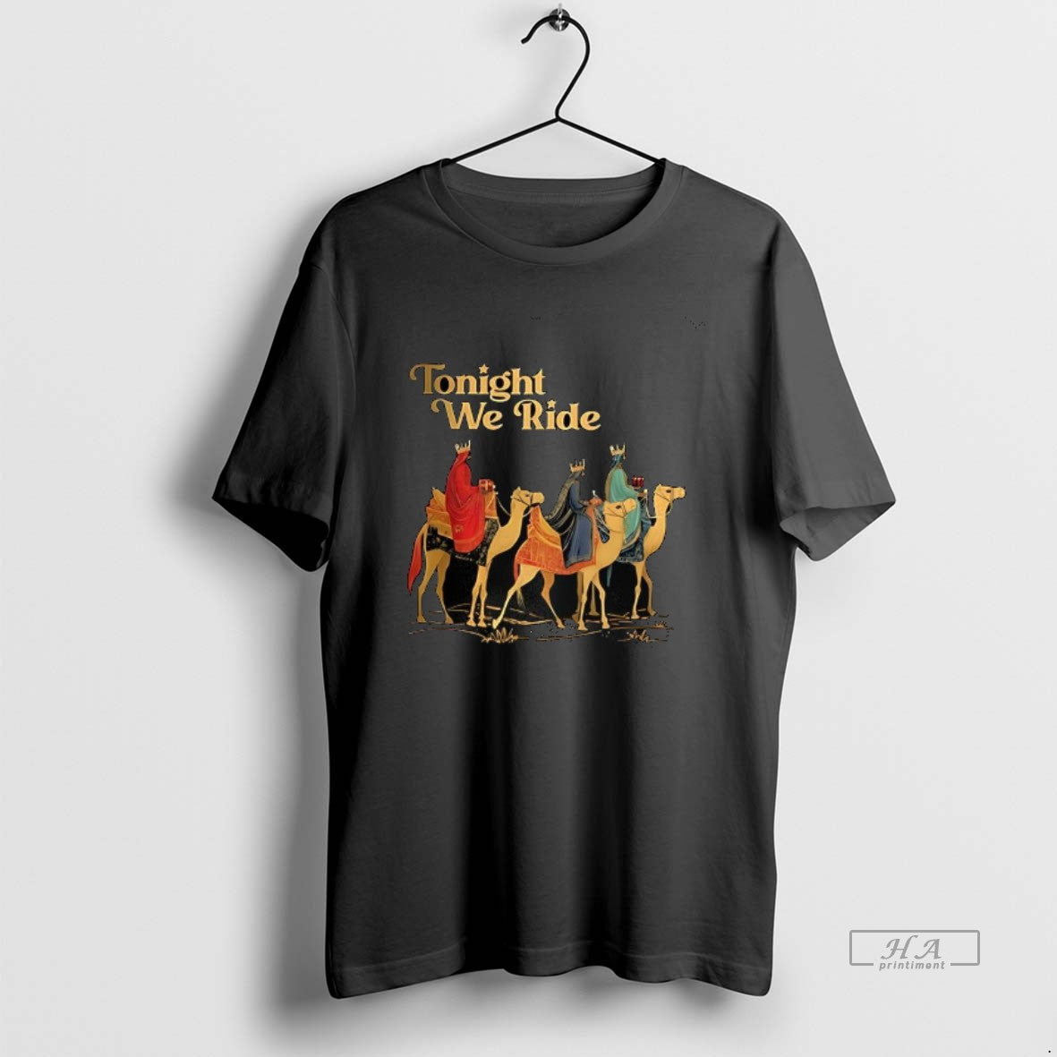 Official Three Wise Men Riding Camels Tonight We Ride Christmas T-Shirts, Hoodie, Sweatshirt | PopFlextees.com