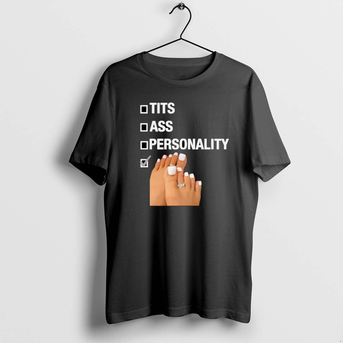 Official Tits Ass Personality Toes Checklist Christmas T-Shirts, Hoodie, Sweatshirt | PopFlextees.com