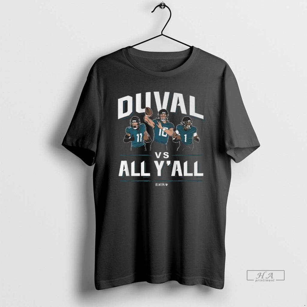 Official Trevor Lawrence Travis Etienne Parker Washington Duval Vs T-Shirts, Hoodie, Sweatshirt | PopFlextees.com