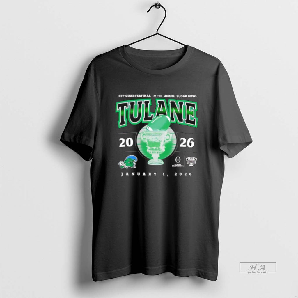 Official Tulane Green Wave Football 2026 Sugar Bowl Classic T-Shirts, Hoodie, Sweatshirt | PopFlextees.com