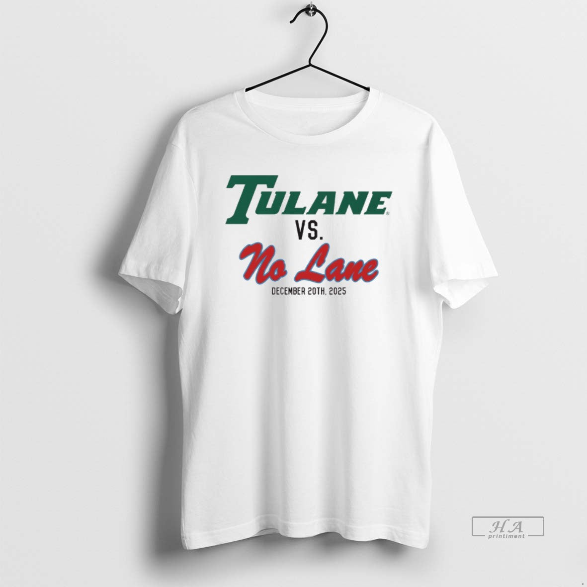 Official Tulane Green Wave Vs No Lane December 20th 2025 T-Shirts, Hoodie, Sweatshirt | PopFlextees.com