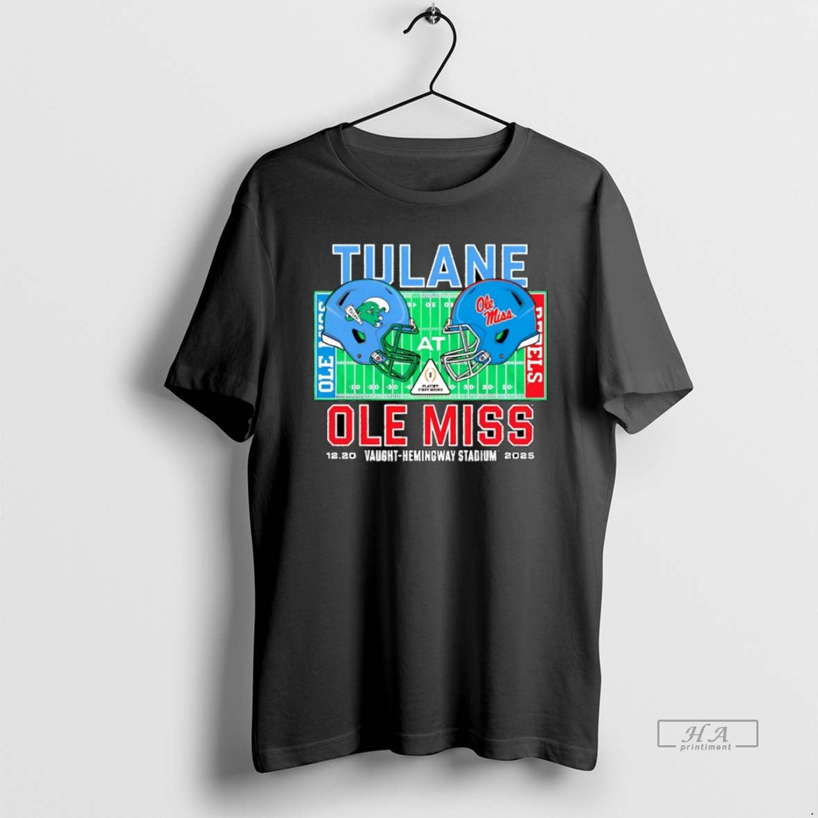 Official Tulane Vs Ole Miss 2025 College Football Playoff Head To Head Christmas T-Shirts, Hoodie, Sweatshirt
