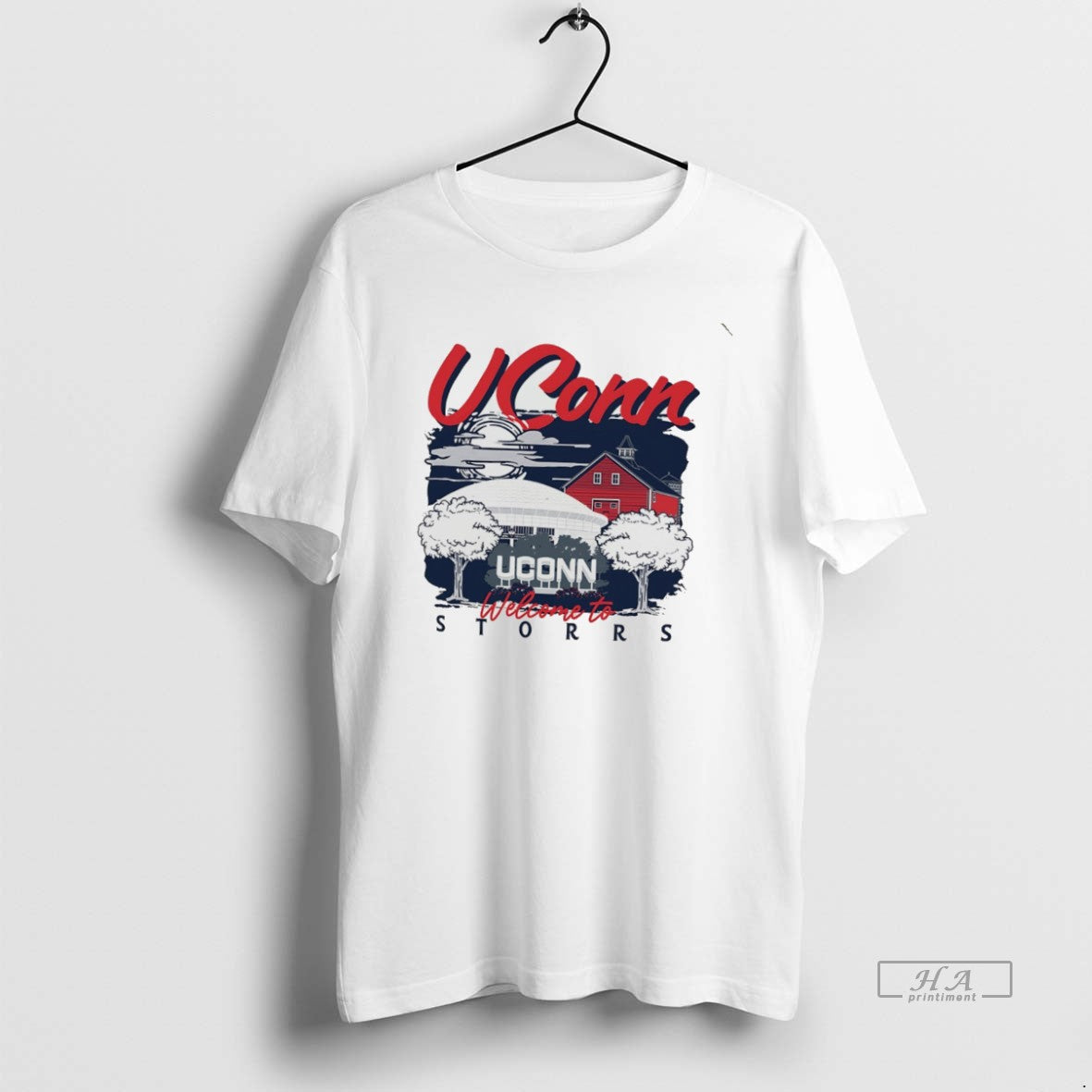 Official Uconn Huskies Welcome To Storrs T-Shirts, Hoodie, Sweatshirt | PopFlextees.com