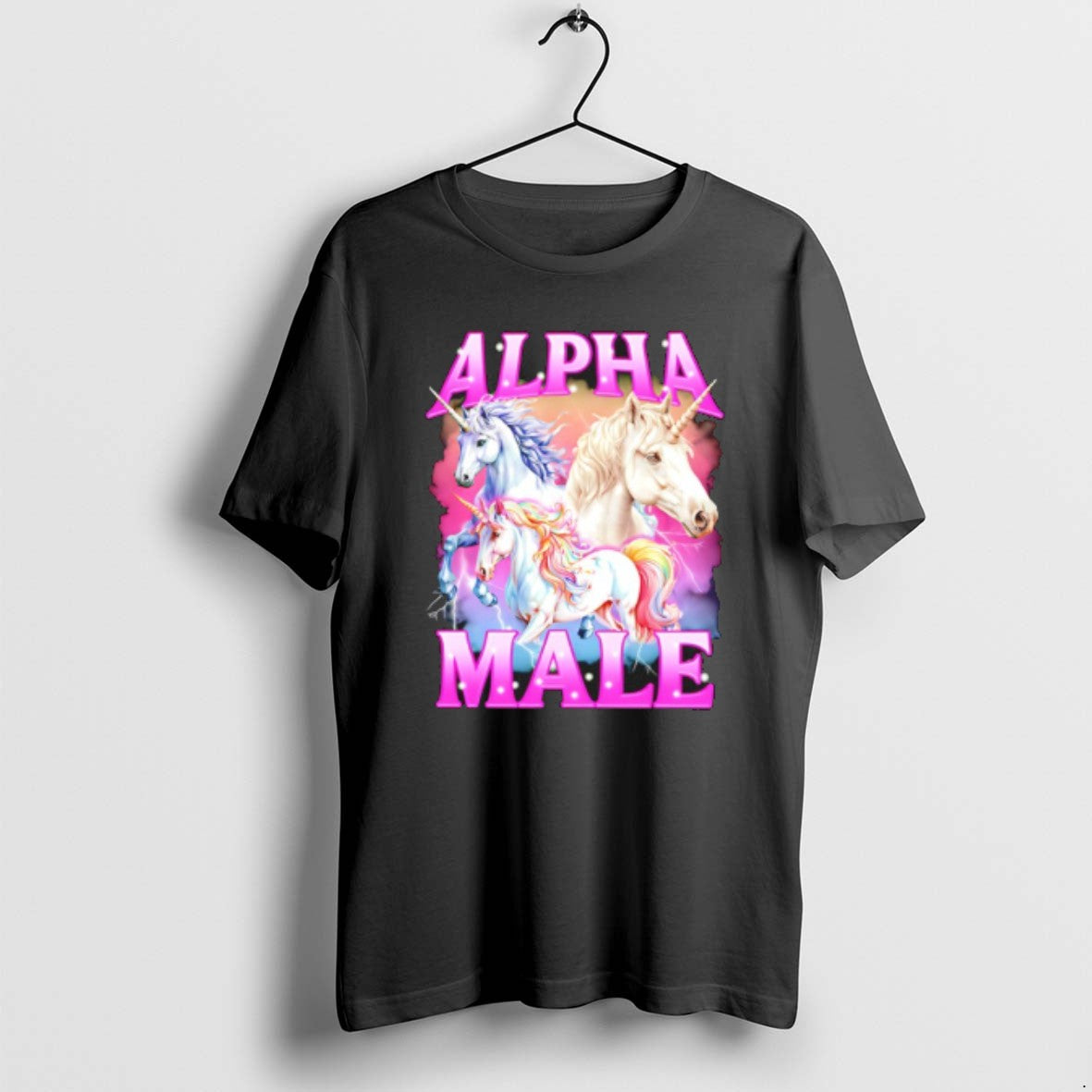 Official Unicorn Alpha Male Funny T-Shirts, Hoodie, Sweatshirt | PopFlextees.com