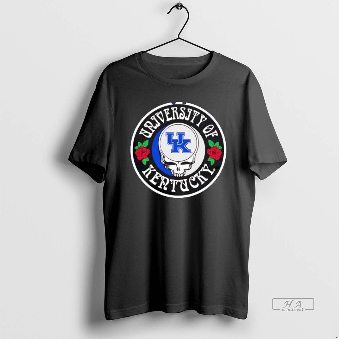 Official University Of Kentucky Wildcats Sugar Skull Grateful Dead Logo T-Shirts, Hoodie, Sweatshirt | PopFlextees.com