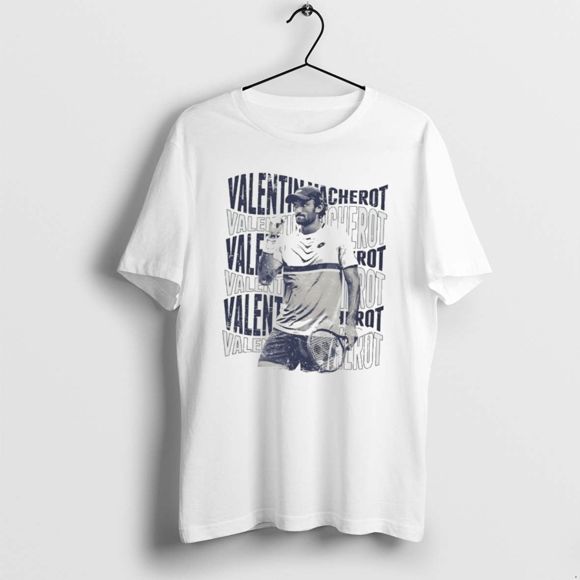 Official Valentin Vacherot Monaco Tennis Player Psychedelic Name T-Shirts, Hoodie, Sweatshirt | PopFlextees.com