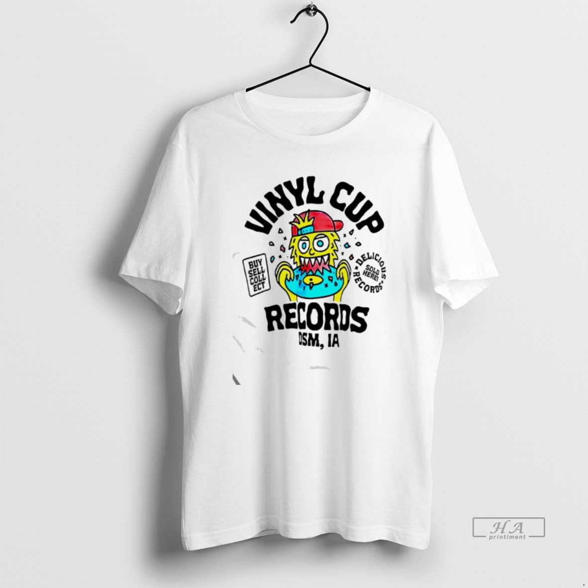 Official Vinyl Cup Records Dsm Ia Buy Sell Coll Ect T-Shirts, Hoodie, Sweatshirt