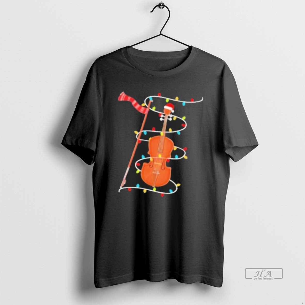 Official Violin Christmas Lights T-Shirts, Hoodie, Sweatshirt | PopFlextees.com