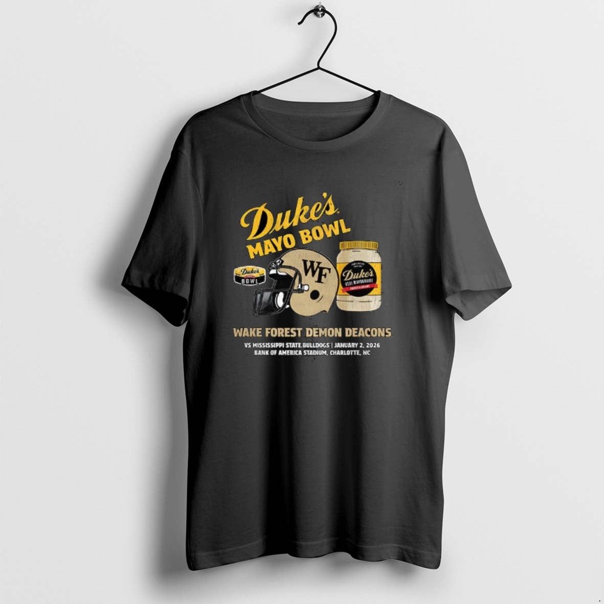 Official Wake Forest Demon Deacons 2026 Dukes Mayo Bowl T-Shirts, Hoodie, Sweatshirt | PopFlextees.com