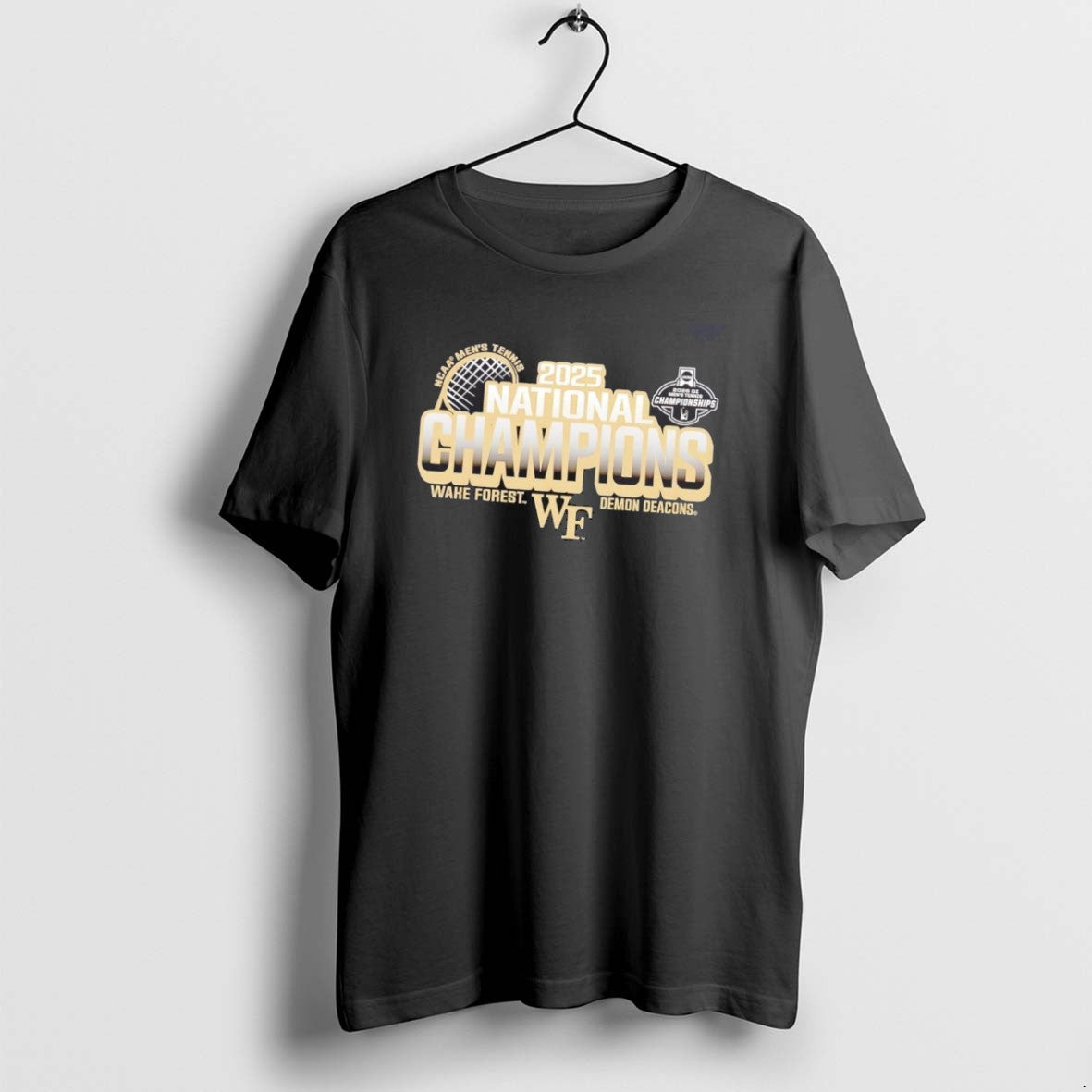 Official Wake Forest Demon Deacons Mens Tennis 2025 National Champions T-Shirts, Hoodie, Sweatshirt | PopFlextees.com