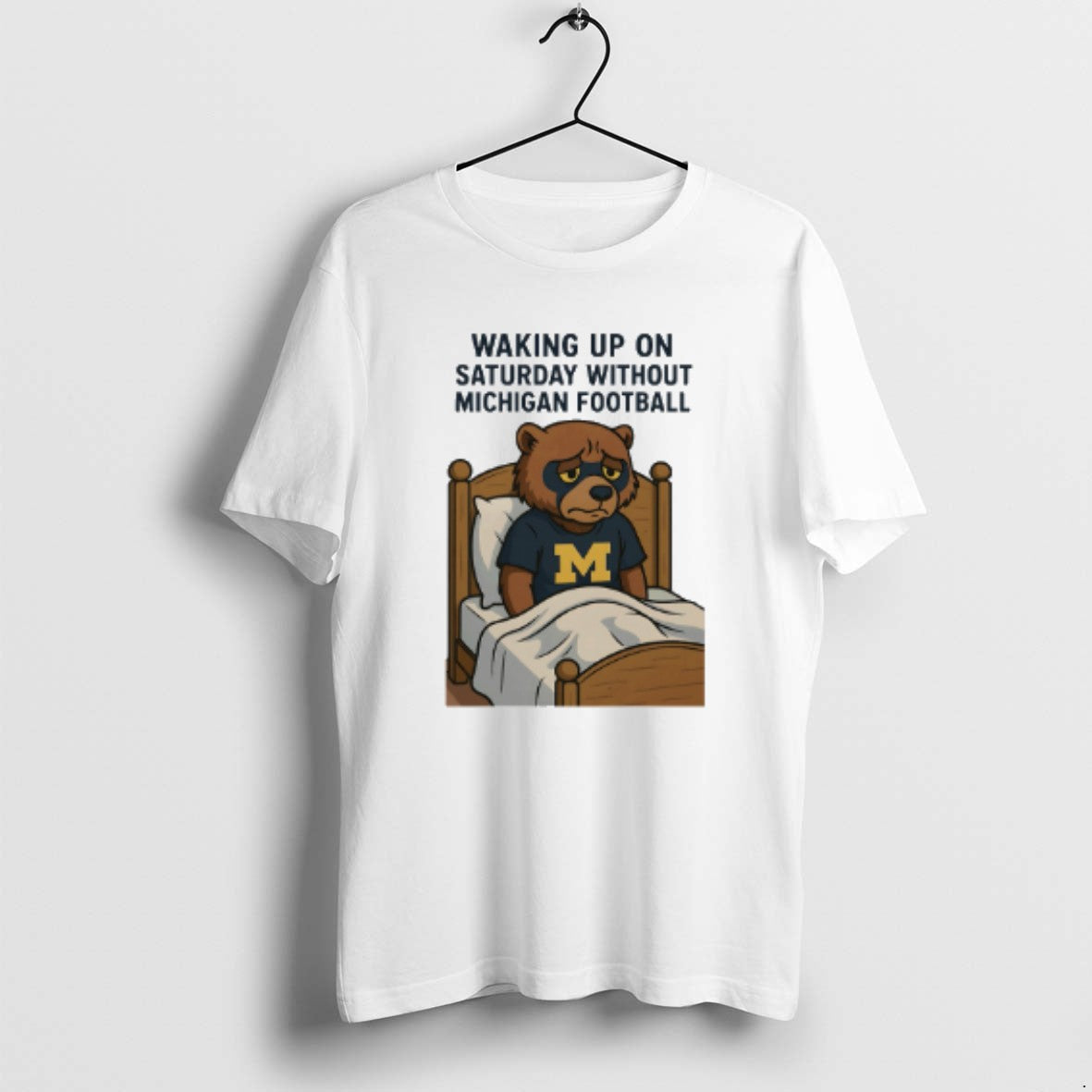 Official Waking Up On Saturday Without Michigan Football T-Shirts, Hoodie, Sweatshirt | PopFlextees.com