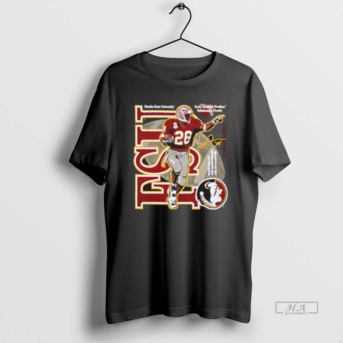 Official Warrick Dunn Fsu Seminoles No 28 Signature Graphic T-Shirts, Hoodie, Sweatshirt | PopFlextees.com