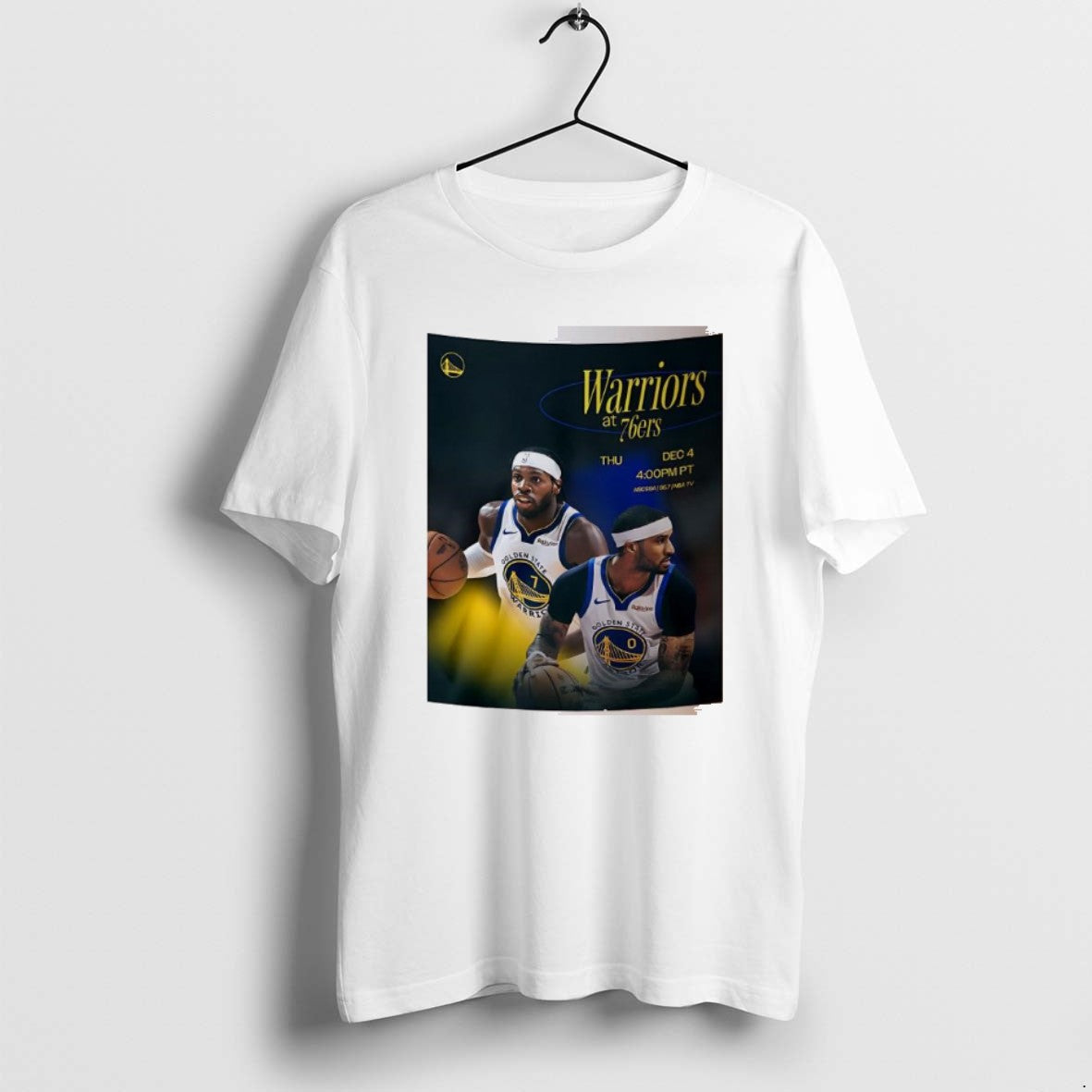 Official Warriors At 76ers Thu Dec 4 T-Shirts, Hoodie, Sweatshirt | PopFlextees.com