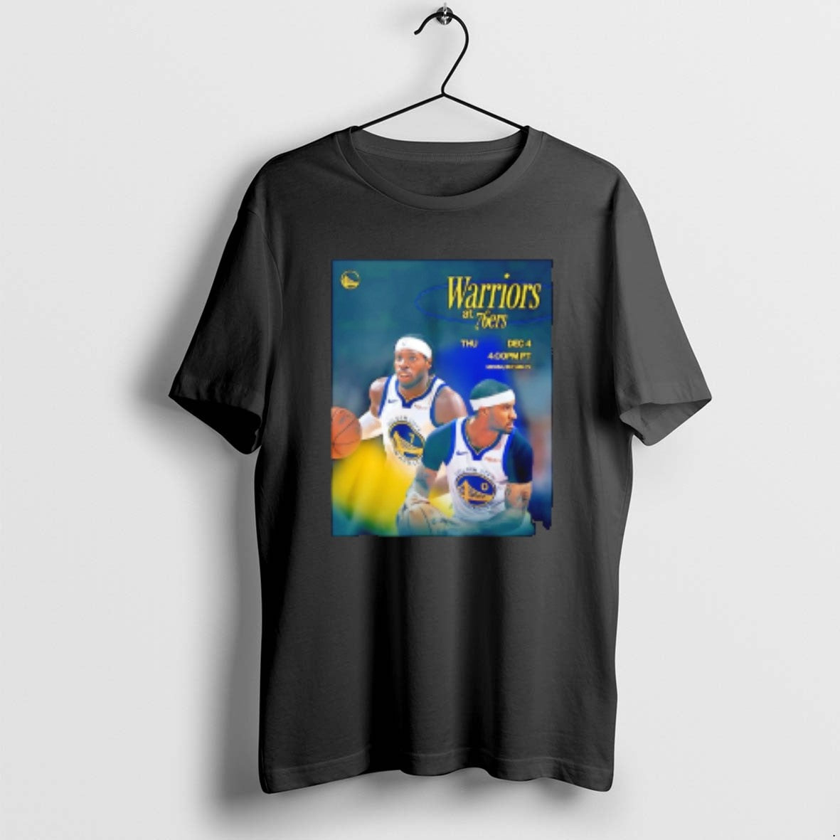 Official Warriors At 76ers Nba Dec 4 2025 T-Shirts, Hoodie, Sweatshirt | PopFlextees.com