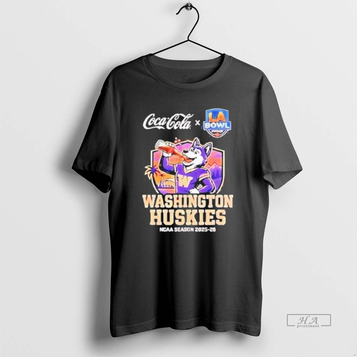 Official Washington Huskies 2025 26 La Bowl Hosted By Gronk Mascot T-Shirts, Hoodie, Sweatshirt | PopFlextees.com