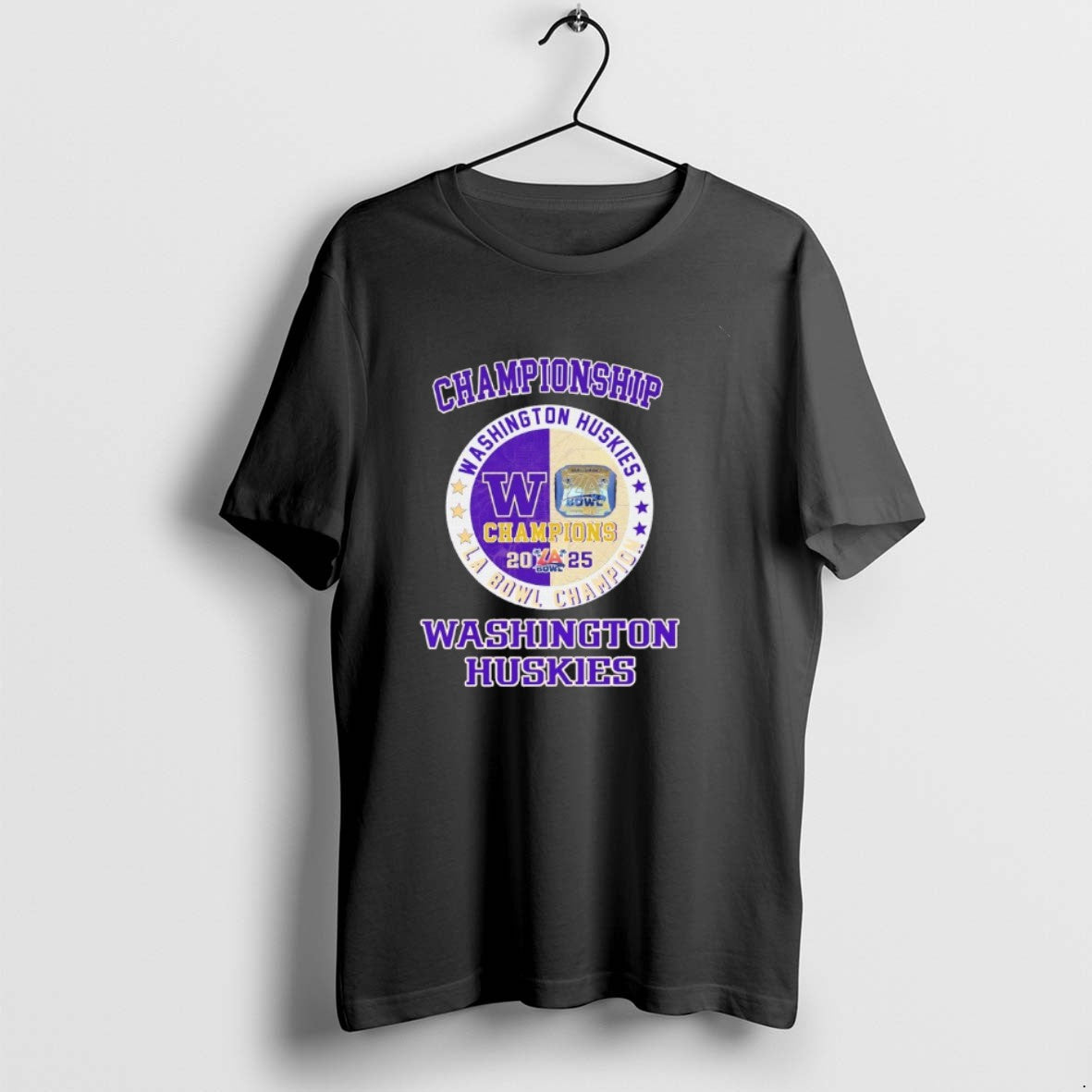 Official Washington Huskies 2025 La Bowl Champions T-Shirts, Hoodie, Sweatshirt | PopFlextees.com